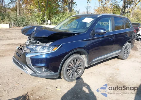2019 Mitsubishi Outlander Sel from USA, damaged, VIN JA4AD3A35KZ022510